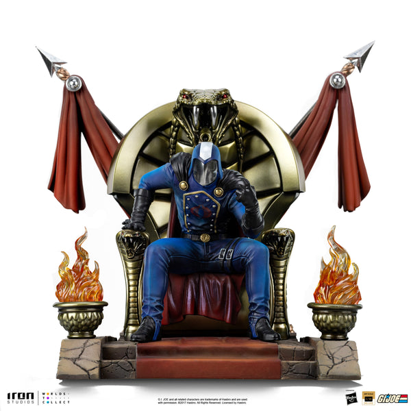 Statue Statue Cobra Commander - G.I Joe - Art Scale 1/10 - G I Joe