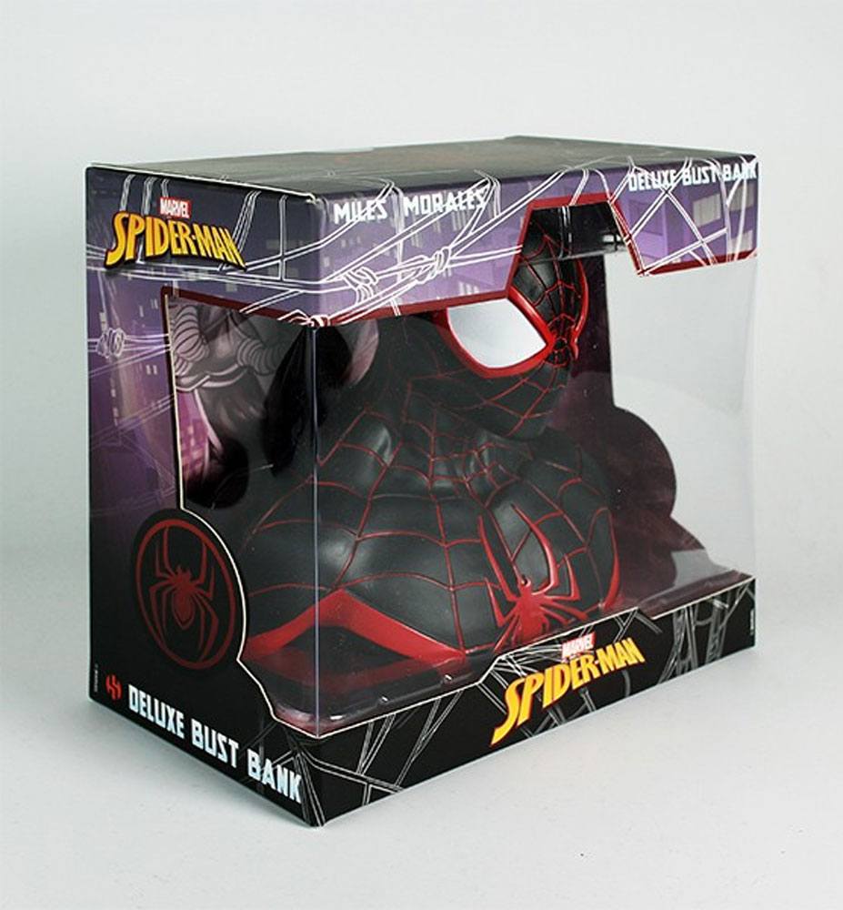 Spider-Man (Miles Morales) Piggy Bank - Bust 