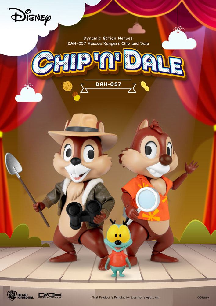 Dynamic Action Heroes Chip and Dale
