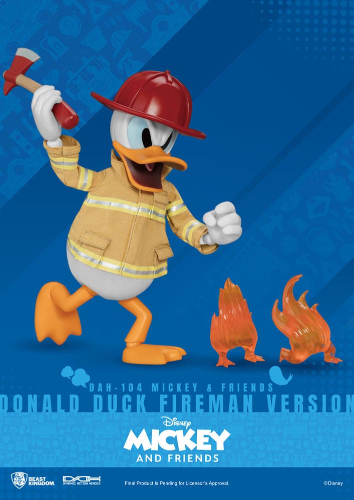 Donald Duck Brandweerman-versie