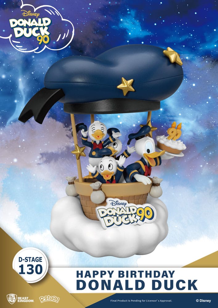 Diorama D-Stage Donald Duck "90ème Anniversaire"
