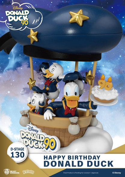 Diorama D-Stage Donald Duck "90ème Anniversaire"
