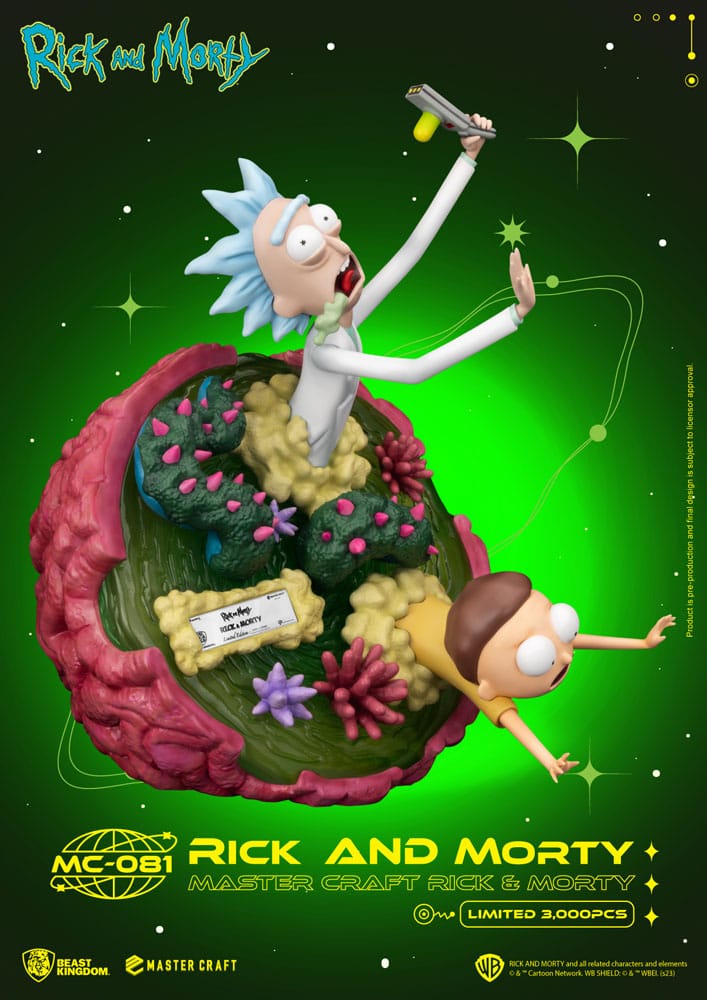 Rick & Morty - Statuette Master Craft 42 cm - Édition Limitée