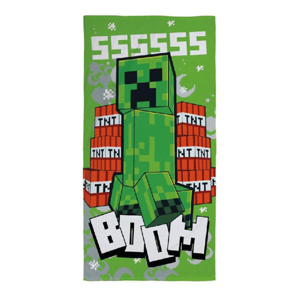 Minecraft badhanddoek - Creeper Boom