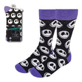 Chaussettes L’Étrange Noël de Monsieur Jack - Visage de Jack Violet