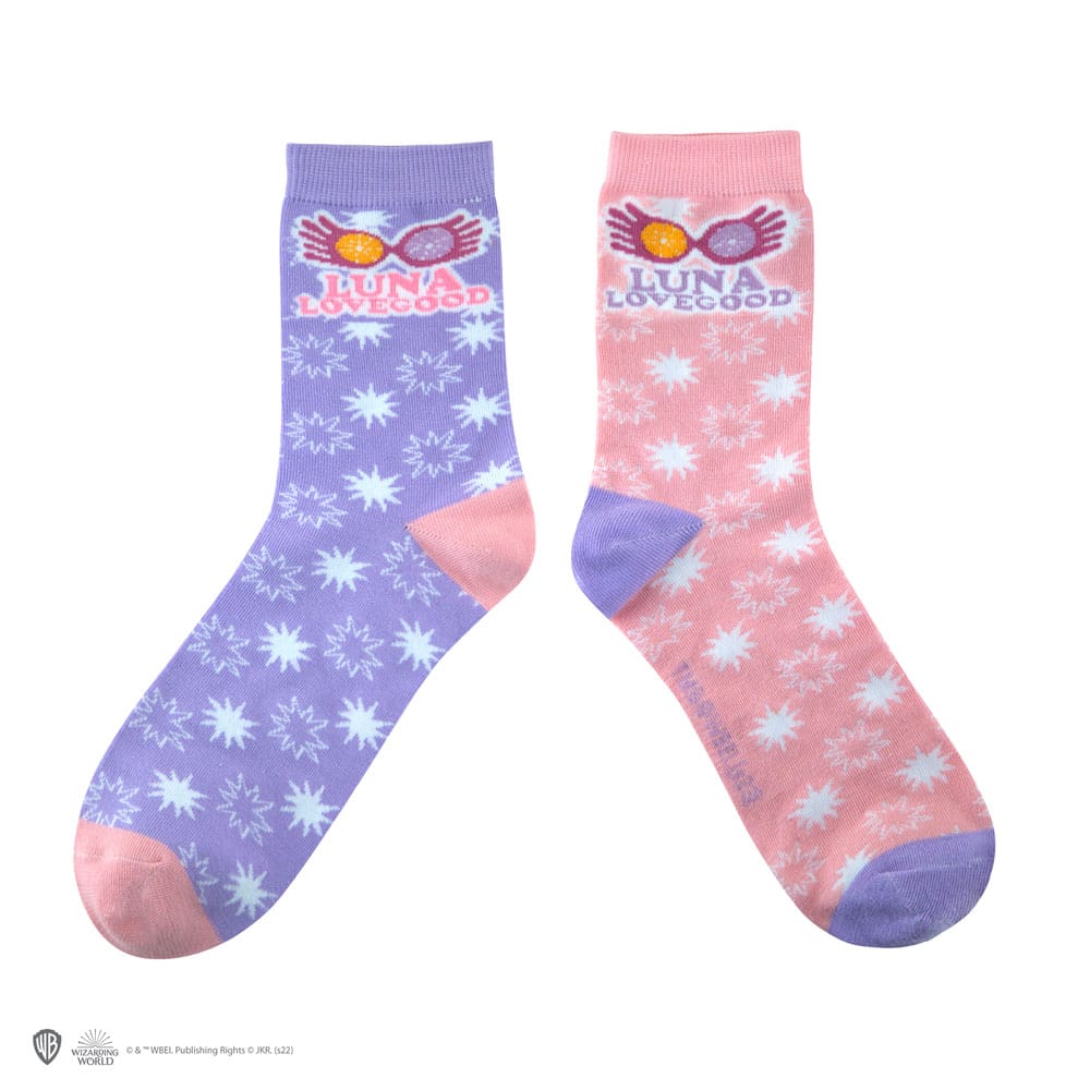 Lot de 3 paires de chaussettes Harry Potter - Luna Lovegood