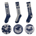 Lot de 3 paires de chaussettes hautes Harry Potter - Serdaigle