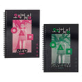 Carnet Squid Game - Red Light, Green Light
