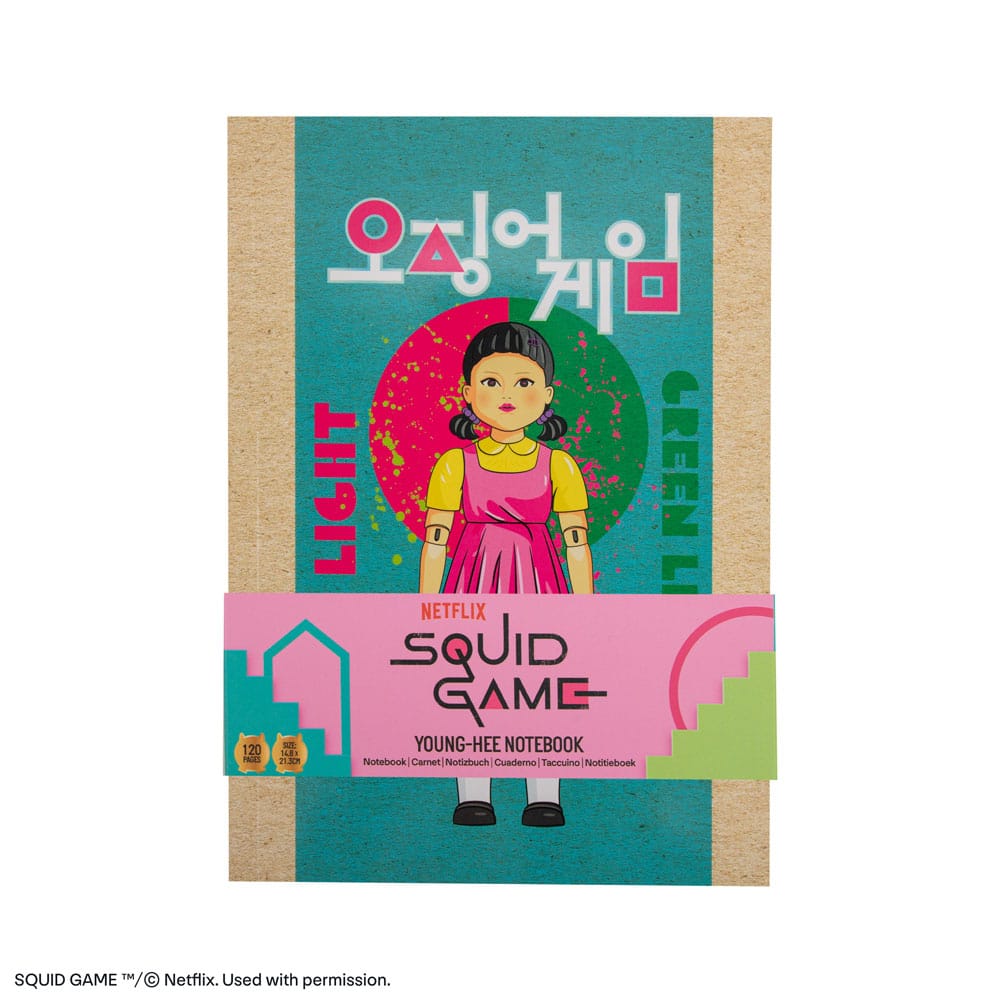 Squid Game Notebook - Young-hee