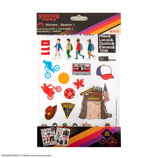 Stranger Things-stickers - Seizoen 1 