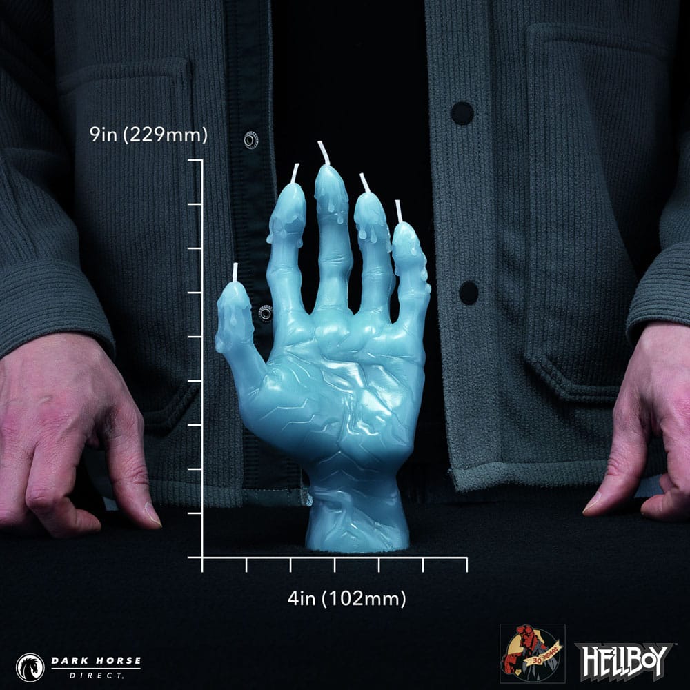 Hellboy-Kerze – Hand des Ruhms