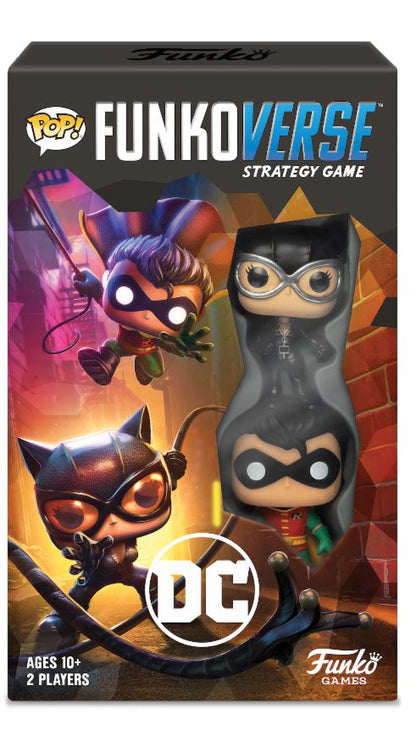 dc comics funkoverse 101 2 pack catwoman