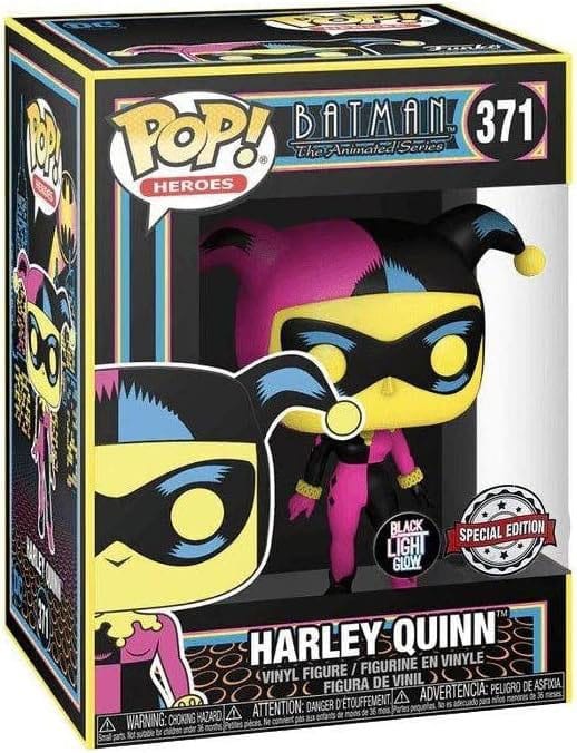 Pop! Harley Quinn (Black Light) 