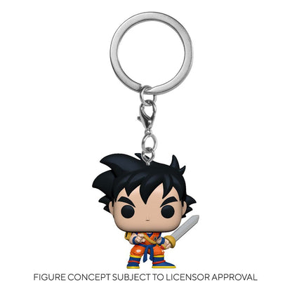 Gohan avec épée Pop! Keychain Dragon Ball Z porte-clés Pocket POP! Vinyl Gohan w/Sword 4 cm