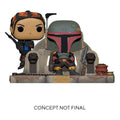 Pop! Moments Boba Fett & Fennec on Throne