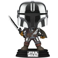 Pop! The Mandalorian met Darksaber (Metallic/Glow)