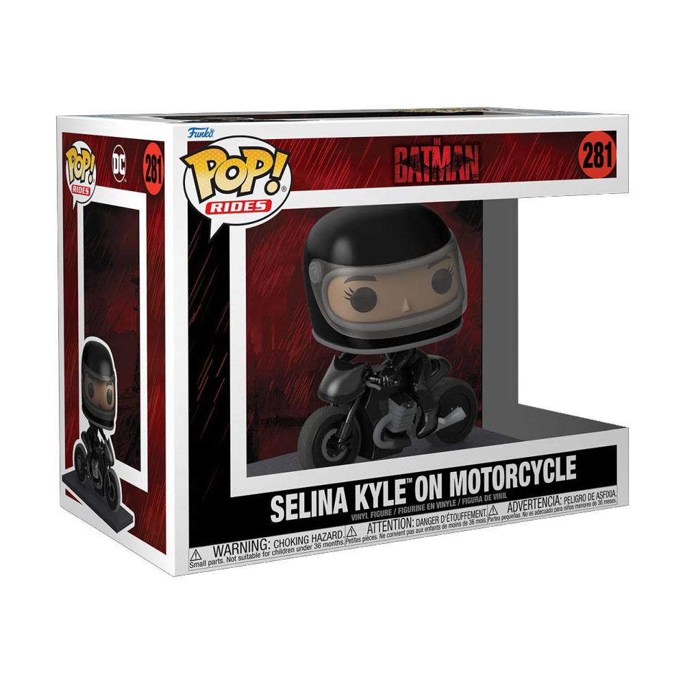 Pop! Rides Selina Kyle on Motorcycle (The Batman)