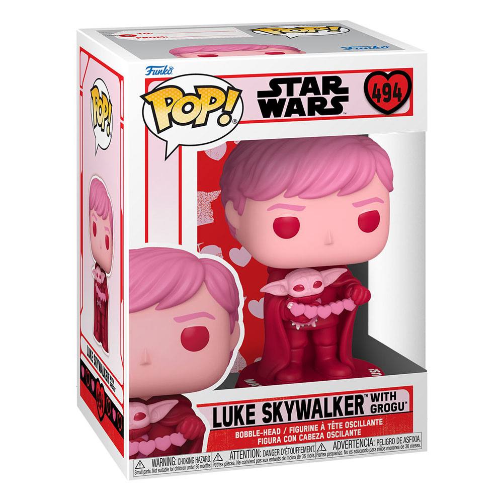 pop luke skywalker avec grogu 494