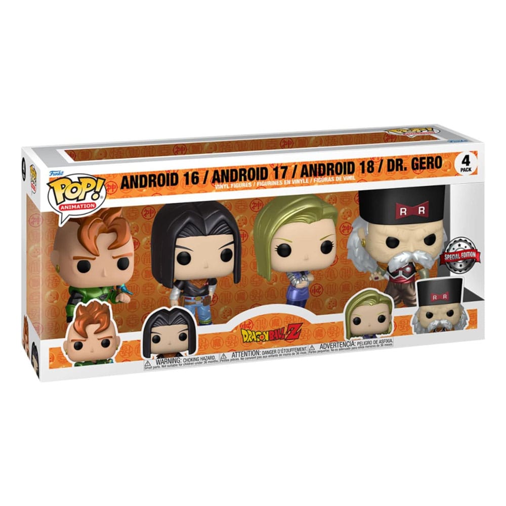 Pop! Dragon Ball Z 4-PACK (SE)
