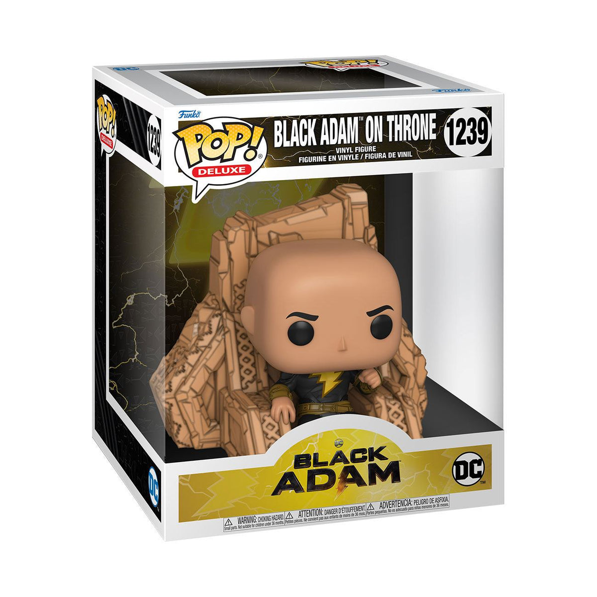 Black Adam on Throne 