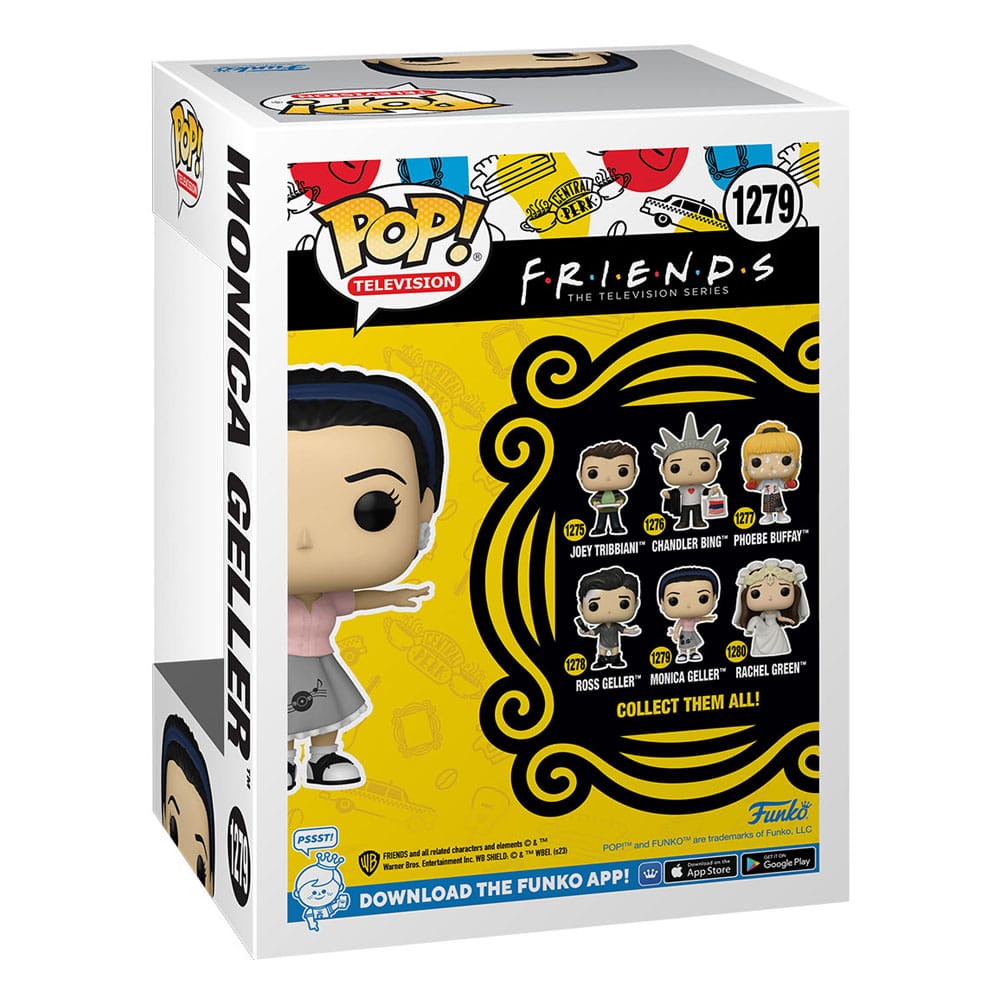 Pop! Monica Geller als serveerster 