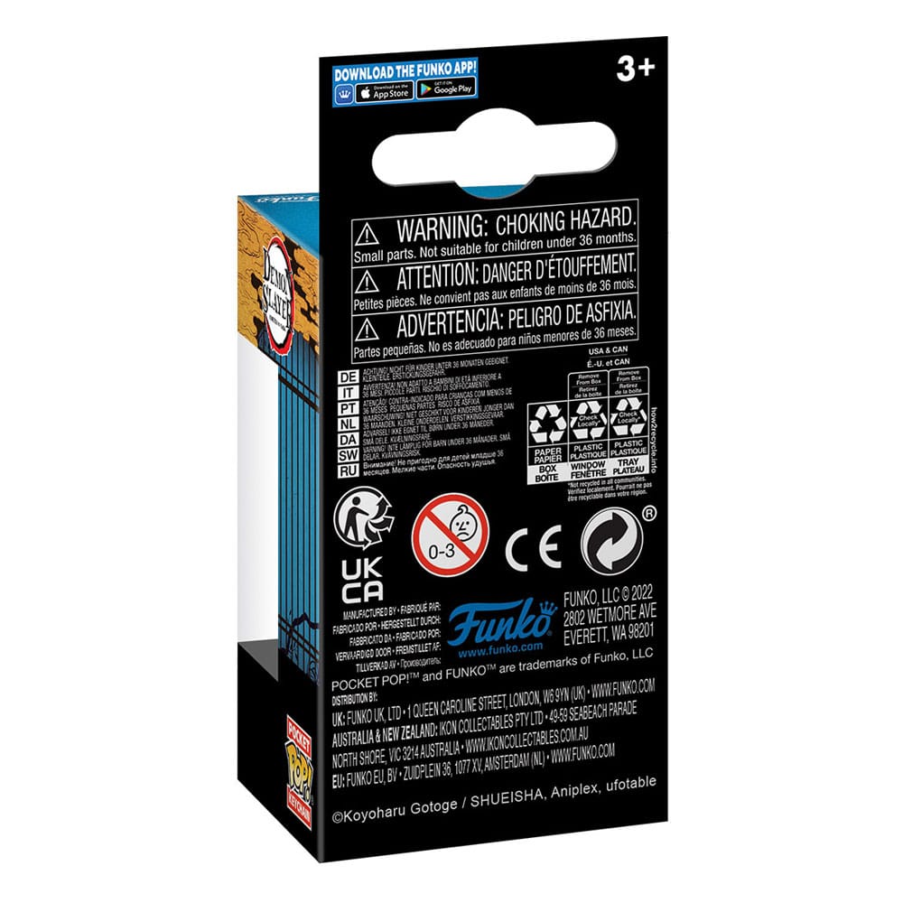 Knal! Sleutelhanger Tanjiro Kamado (SE)