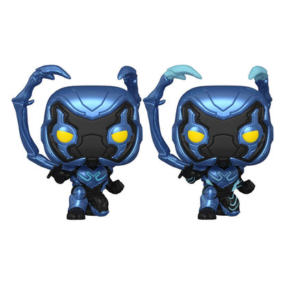 pop blue beetle crouching 1403