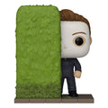 Pop! Michael Myers achter de heg 