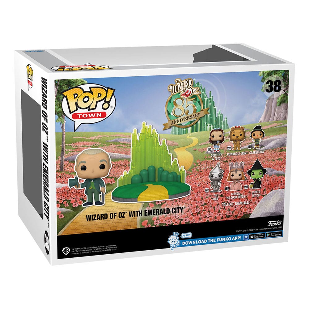 Pop! Town Le Magicien avec la Cité D'Emeraude (85ème Anniversaire)