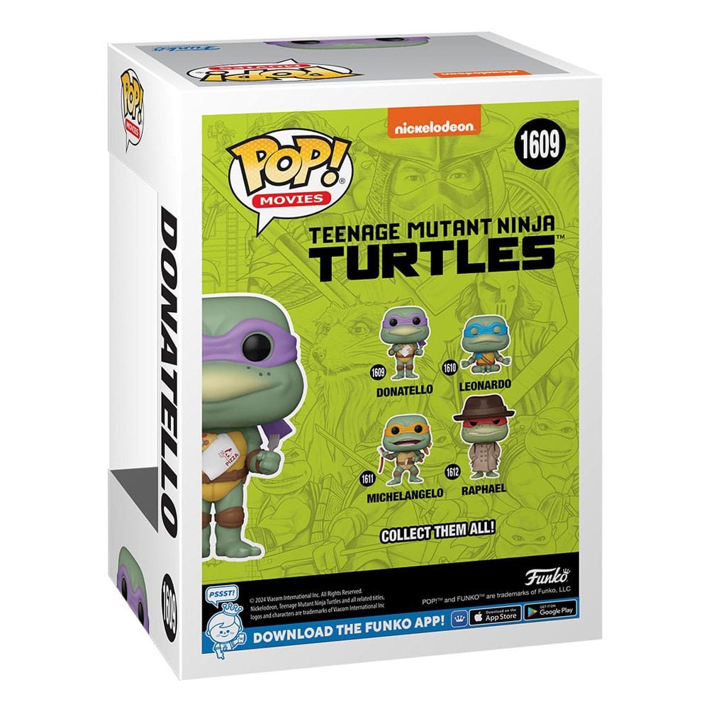 Pop! Donatello met een pizzapunt 
