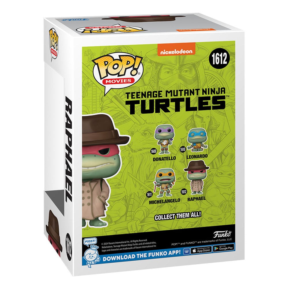 Pop! Raphael in een trenchcoat