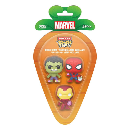Pocket Pop! Easter Hulk, Spider-Man &amp; Iron Man 3-Pack 