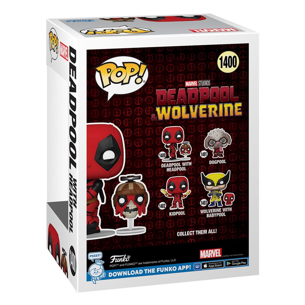 Pop! &amp; Buddy Deadpool with Headpool