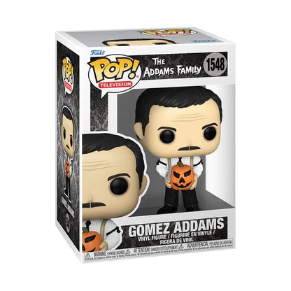 Pop! Gomez Addams with Jack-o-Lantern
