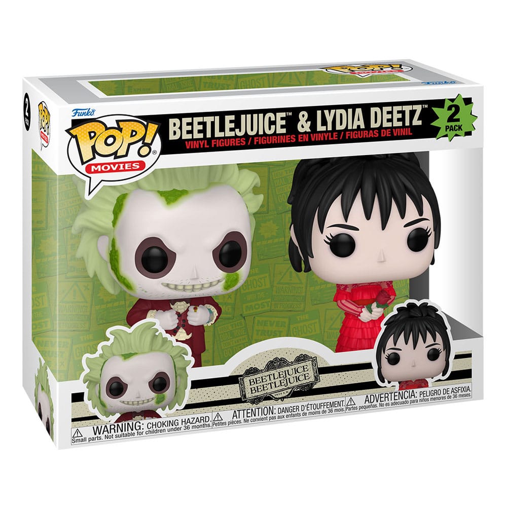 Pop! Beetlejuice &amp; Lydia Deetz - Beetlejuice 