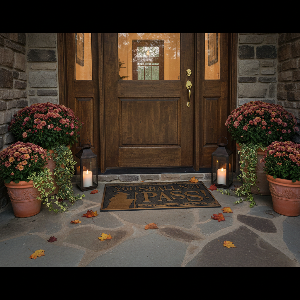 Deurmat uit Lord of the Rings - Je zult niet passeren 