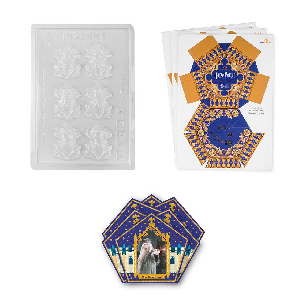 Form Chocogrenouille Harry Potter avec 12 cartes