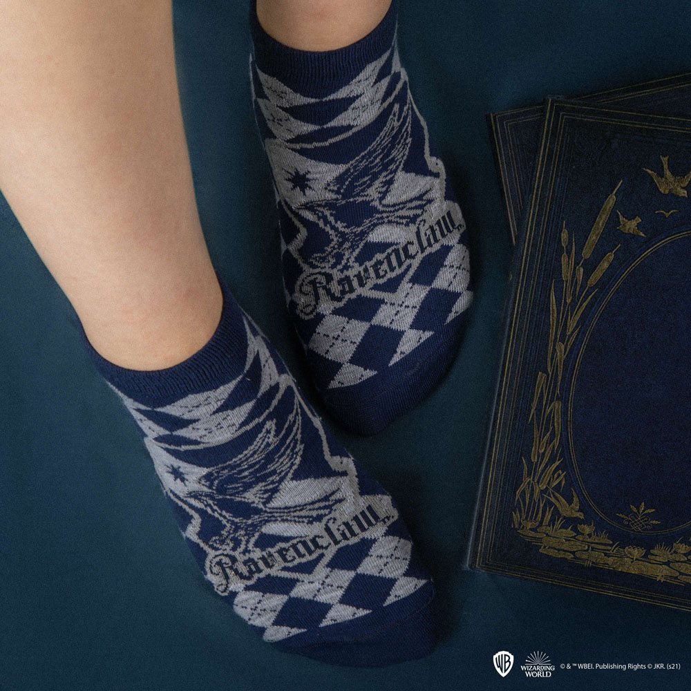 Lot de 3 paires de socquettes Harry Potter - Serdaigle