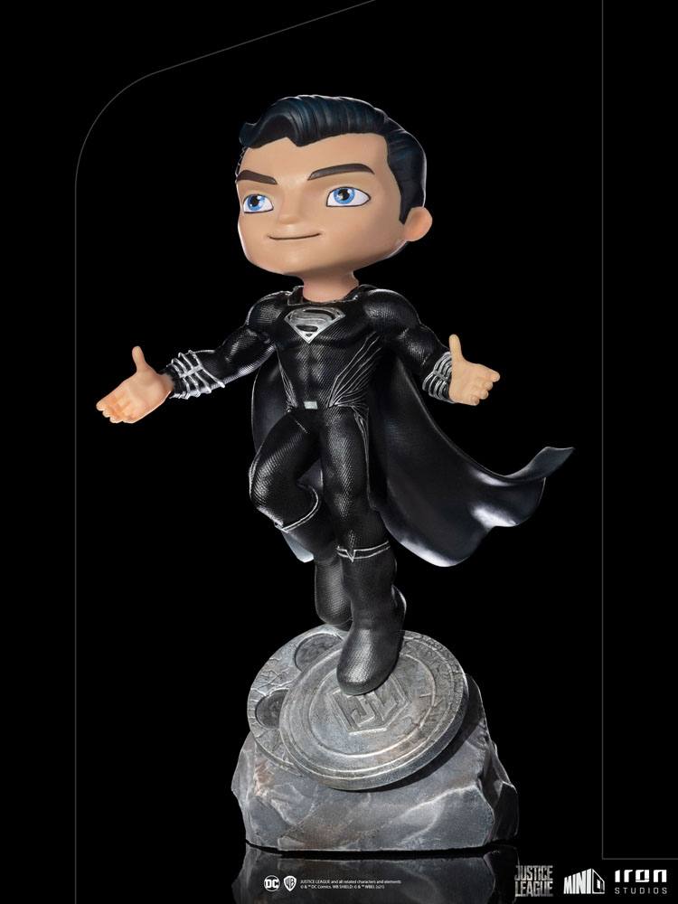 Mini Co. Figur Superman Black Suit - Justice League