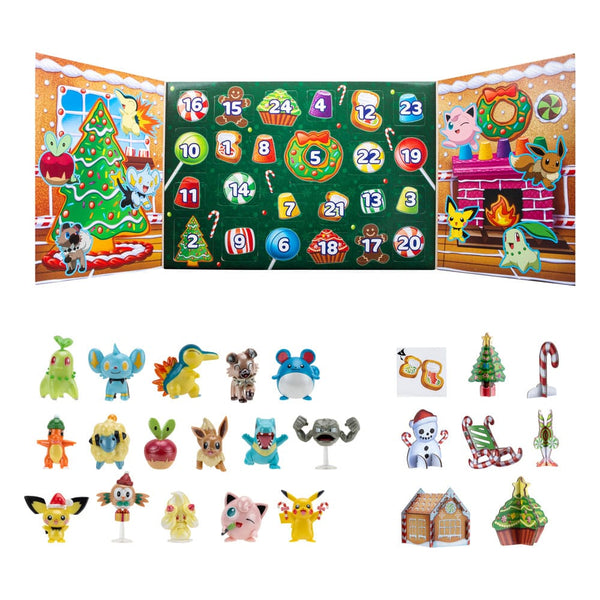 Pokémon adventskalender: gevechtsfiguren 