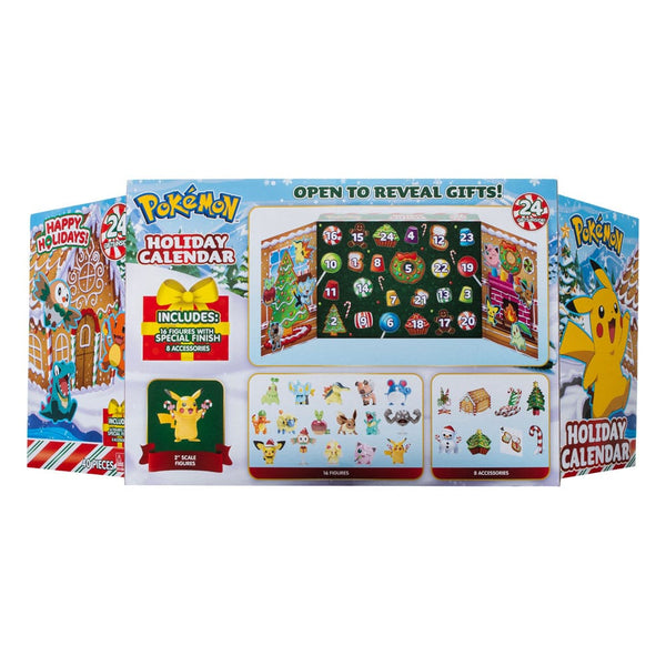 Pokémon adventskalender: gevechtsfiguren 
