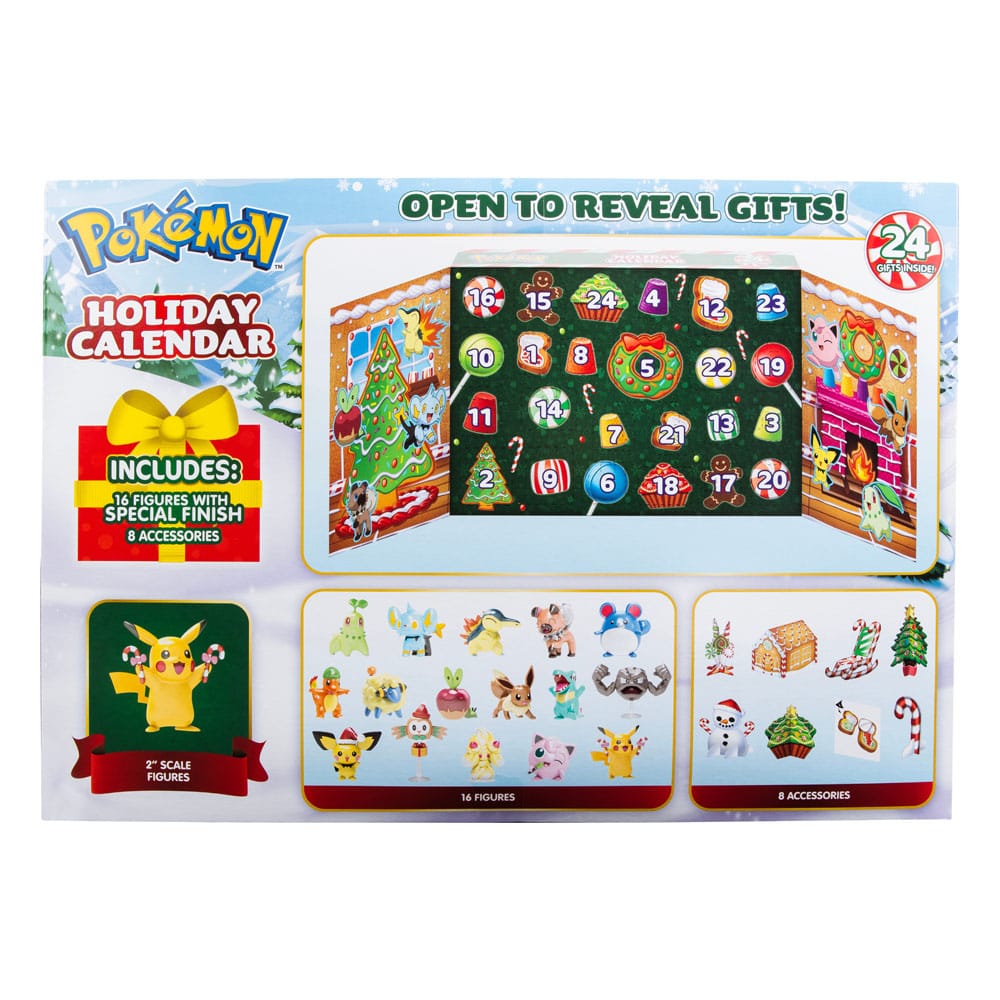 Pokémon adventskalender: gevechtsfiguren 