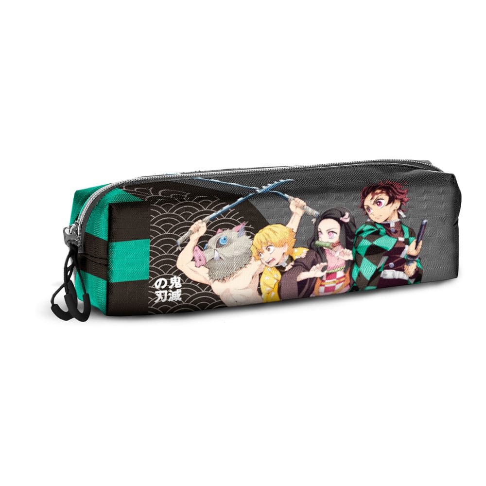 Demon Slayer Square Pencil Case - Akushon 