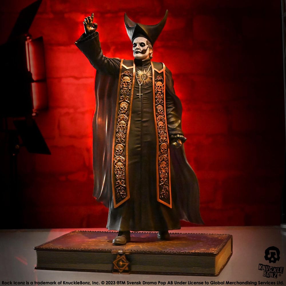 Statuette Papa Emeritus IV (Black Robes) - Rock Iconz