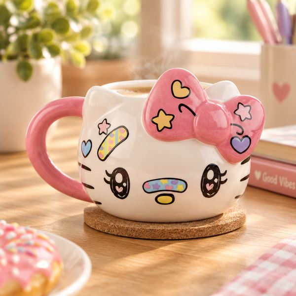 Mug 3D Hello Kitty Kawaii 320 ml – vue 4