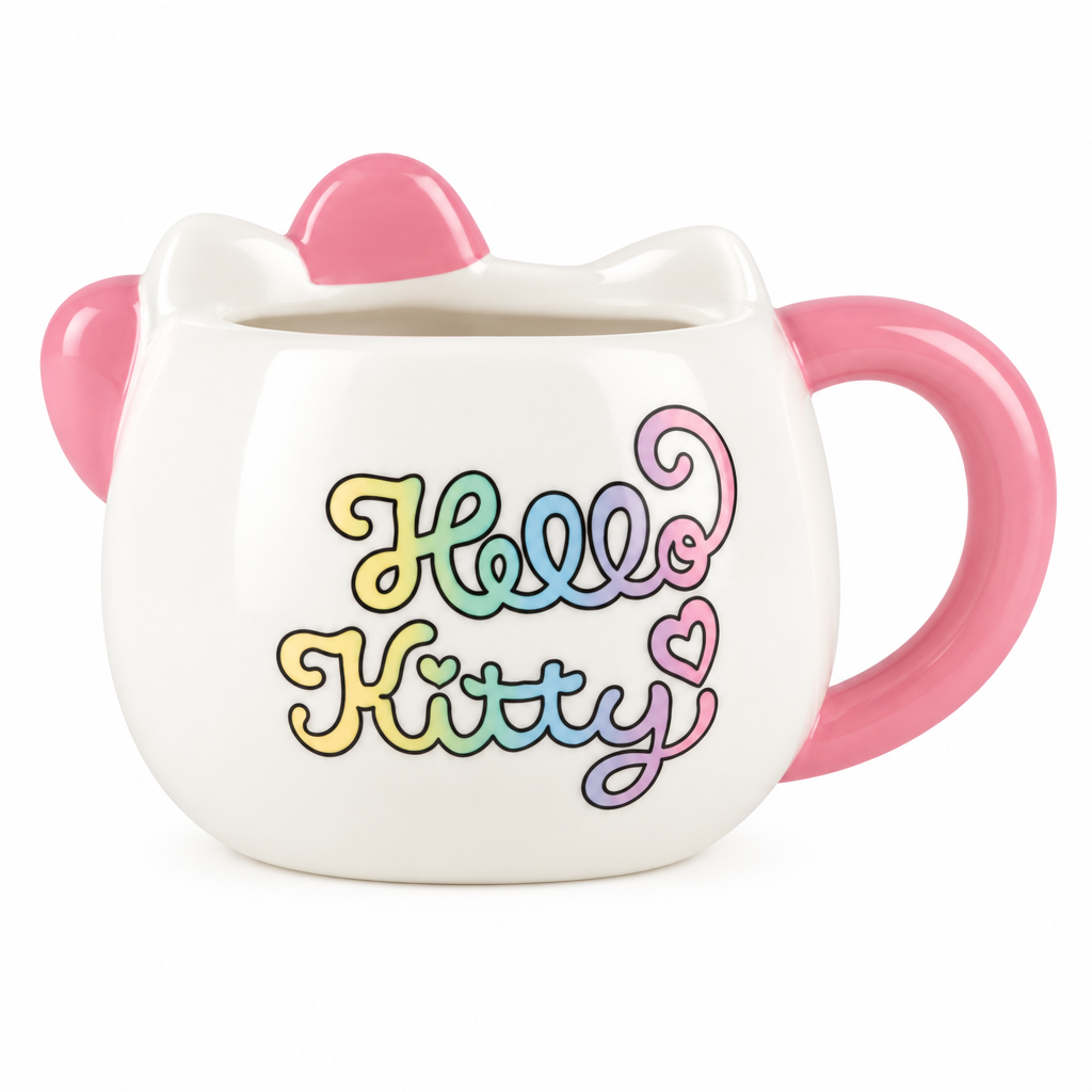 Mug 3D Hello Kitty Kawaii 320 ml – vue 3