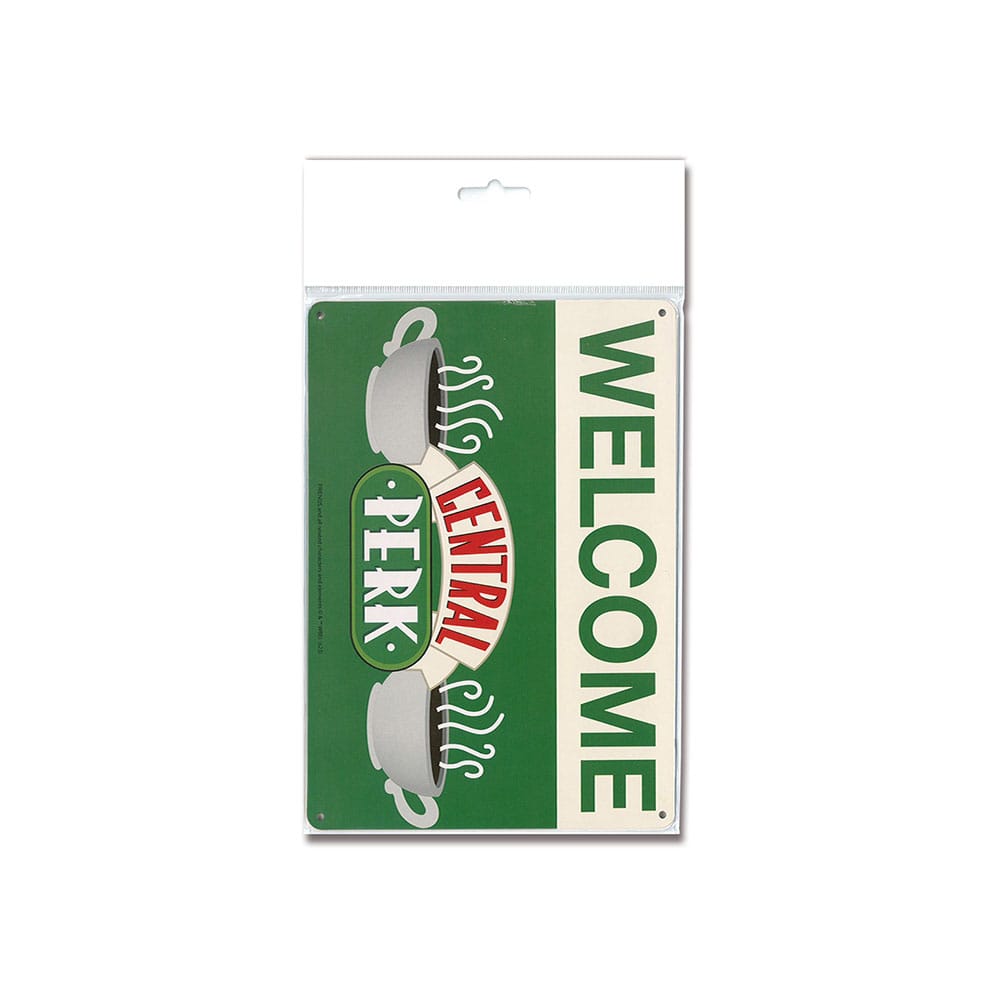 Metal sign Friends - Central Perk Welcome