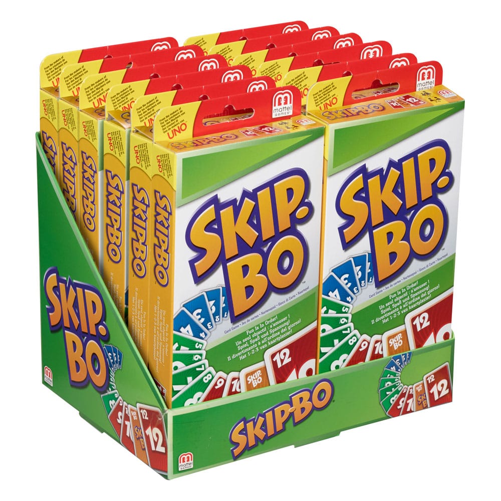 Uno Skip Bo Card Games
