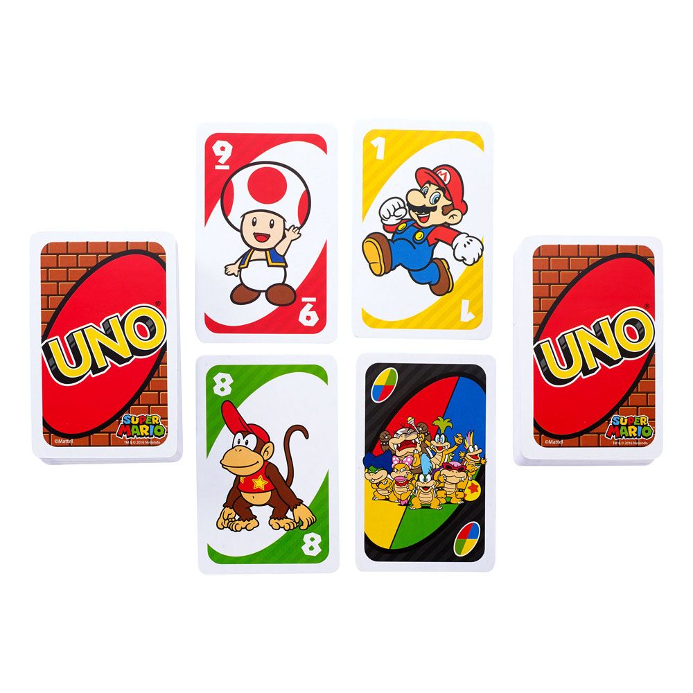 UNO-kaartspel - Super Mario 