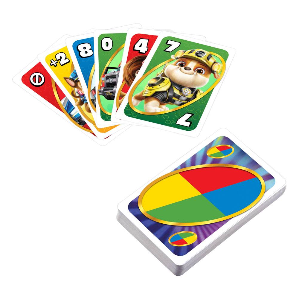 jeu de cartes uno junior la patpatrouille mattel